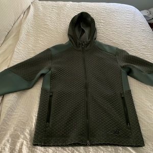 New Balance Men’s Heat Loft Zip Up Green Jacket